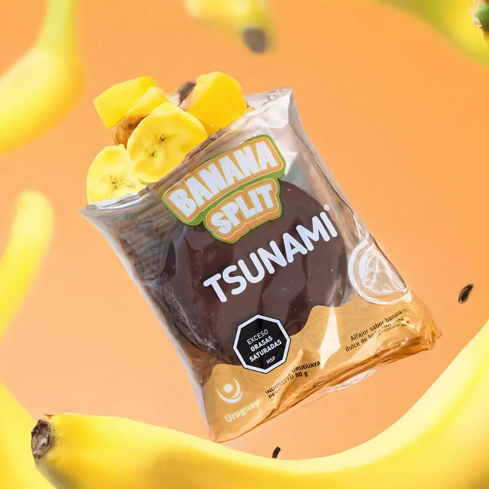 ALFAJOR BANANA SPLIT X8 Sin Stock