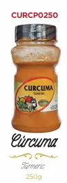 [CURP0250] CURCUMA POTE 250g